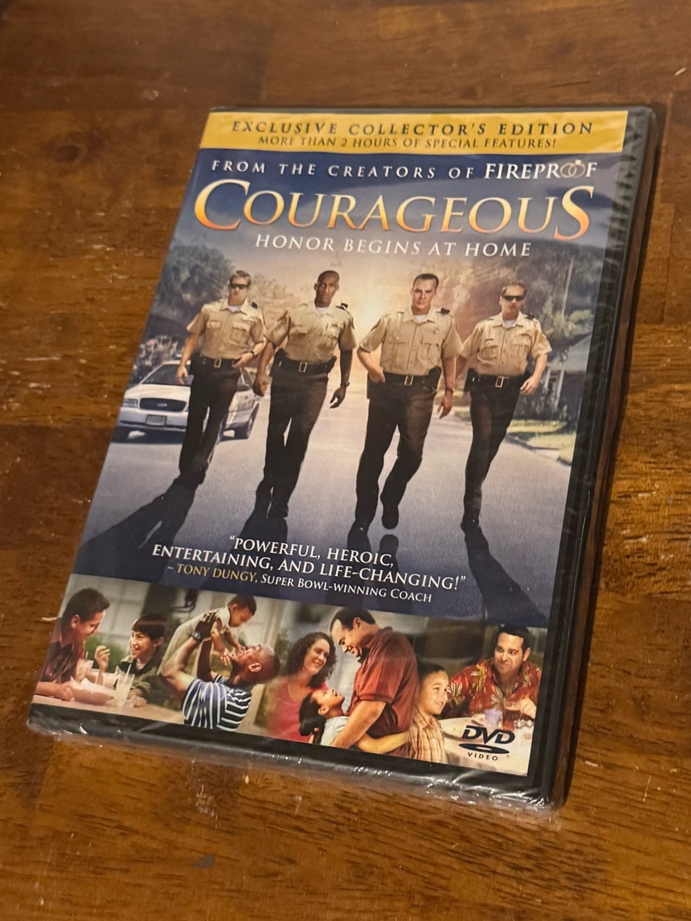 NWT Courageous (Exclusive Collector's Edition) DVD - Blue Cover